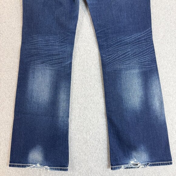 Miss Me The M Series Boot X1008BL Womens Blue Freesia Distressed Jeans‎ 30 x 33 - Picture 7 of 12